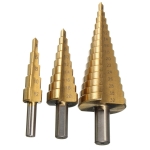 HSS Step Drill Set | Metal box | 4-32 mm | 3 vnt. (SK1631)
