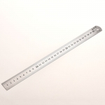 Steel Scale | flexible | stainless | 600 mm (WX6025-600)