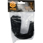 Velcro cable ties | black | 150 mm / 10 pcs. (73850)