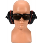 Triukšmo mažinimo ausinės | su integruotais pilkais akiniais (YT-74635)