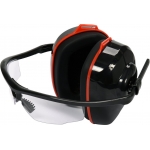 Triukšmo mažinimo ausinės | su integruotais skaidriais akiniais (YT-74636)
