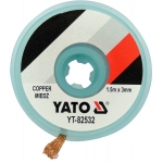 COPPER BRAIDED TAPE 3.0MM X 1.5M (YT-82532)