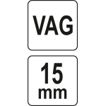 Injection pump puller for disassembling pumps | 1.4 / 1.6 / 2.0 DTI | VAG (YT-17527)
