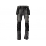 Брюки STRETCH JEANS STEEL GREY раз.L (YT-79062)