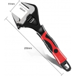 Wide adjustable wrench 250MM (SK36507)