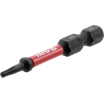 Antgaliai smūginiai | 6,3 mm (1/4") | S2 | T-Star (Torx) T8 | 2 vnt. (YT-78050)