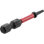 Antgaliai smūginiai | 6,3 mm (1/4") | S2 | T-Star (Torx) T8 | 2 vnt. (YT-78050)