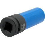 Galvutė smūginė ilga plonasienė | su plastikine apsauga | 12,7 mm (1/2") | 17 mm (YT-10583)