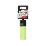 Galvutė smūginė ilga plonasienė | su plastikine apsauga | 12,7 mm (1/2") | 19 mm (YT-10585)