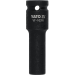 Galvutė smūginė šešiakampė ilga | 12,5 mm (1/2") | 10 mm (YT-10291)