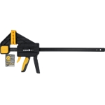 Spaustuvai F-tipo | greito užspaudimo | 300 mm / 150 kg (38414)