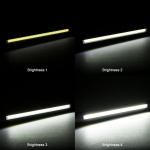 COB-LED рабочая лампа | ультра плоский тип | USB + 220В блок питания (CSW580)