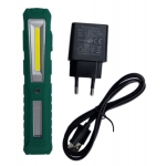 Аккумуляторная рабочая лампа Li-Ion, 1x2W COB LED (CW12)