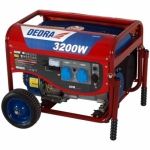 Benzininis generatorius Dedra DEGB3600K 3,2 kW
