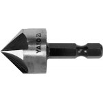 Freza/grąžtas metalui | HSS | Hex 6,3 mm (1/4") | Ø 20.5 mm (YT-44726)