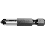 Freza/grąžtas metalui | HSS | Hex 6,3 mm (1/4") | Ø 6.3 mm (YT-44721)