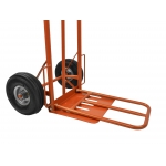 Transportavimo vėžimėlis 250kg, 400x300mm (oranžinis) (G71102)