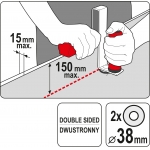 Plasterboard Slicer | double-sided (YT-76266)