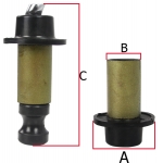 Rotorius ir statorius panardinamai pompai 0,55 - 0,75; L=140mm (M79913-01)