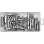Cotter pins and pins set | 56 pcs. (YT-06874)