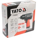 TWIN HAMMER IMPACT WRENCH 1/2", 1100 Nm (YT-09540)