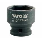 Торцевая голов. удар.6-гранная 1/2" 29мм (YT-1019)