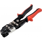 Roofing pliers for cutting out 15 x 3.5 mm long mounting holes (YT-18975)