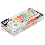 Car Fuse Assortment | with remover and tester | 92 pcs. (YT-83142)