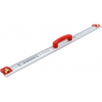 Cutting and Marking Ruler | with Handle and Spirit Level | 750 mm (50866)