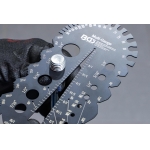 Screwpitch Gauge and Thread Template | Inch Sizes | 1/4 - 2" (74248)