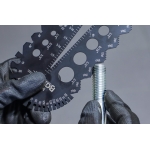 Screwpitch Gauge and Thread Template | Inch Sizes | 1/4 - 2" (74248)