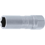 Spark Plug Socket, Hexagon | 12.5 mm (1/2") Drive | 14 mm (2407)