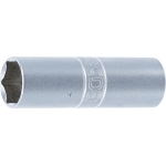 Spark Plug Socket, Hexagon | Thin Wall | 12.5 mm (1/2") Drive | 16 mm (2425)