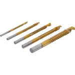 HSS Milling Drill Set | titanium coated | 3 - 8 mm | 5 pcs. (50795)