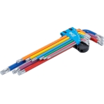 L-Type Wrench Set | Multicolour | extra long | T-Star (for Torx) T10 - T50 | 9 pcs. (74459B)