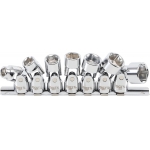 Joint Socket Wrench Set | 10 mm (3/8") drive | 3/8" - 3/4" | inch sizes | 7 pcs. (9501)