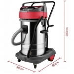 Dulkių siurblys WORCRAFT 80l 3000W (VC3080)