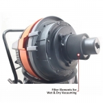 Dulkių siurblys WORCRAFT 80l 3000W (VC3080)