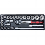 Įrankių spintelė su įrankiais 174vnt (12komp) (NTBR4005XIR12)