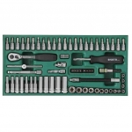 Įrankių spintelė NTBR4007X su SATA įrankiais 300vnt. (NTBR4007XIS15)