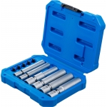Swivel Glow & Spark Plug Socket Set | 6.3 mm (1/4") / 10 mm (3/8") | 8 - 9 - 10 - 12 - 14 - 16 mm | 11 pcs. (80000)