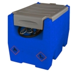 Mobili Adblue talpykla 220L (plastikinė) su pompa 12V ACAD40 (automatiniu pistoletu ir filtru) (ADTK240)