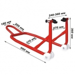 Motociklo stovas galiniam ratui 250kg (TRMT005)