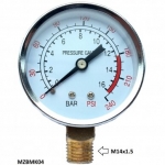 Pressure gauge. Spare part - Ø60mm, 0-12bar(MZBMK04)