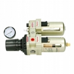 Oro srauto reguliatorius 1/2" su filtru ir tepaline (AC401004)