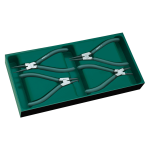 Tray. Snap ring pliers set 4pcs. (S09911)