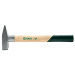 Engineer hammer with wood handle with protection - 1.0kg, L=360mm(S92406)