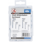 Steel Picture Hook Assortment | 48 pcs. (88164)