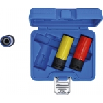 Protective Impact Socket Set | 12.5 mm (1/2") drive | 17 / 19 / 21 mm | 3 pcs. (7300)