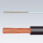 Replės laidų nuvalymui 180mm (0.2-6mm²) KNIPEX (1262180)